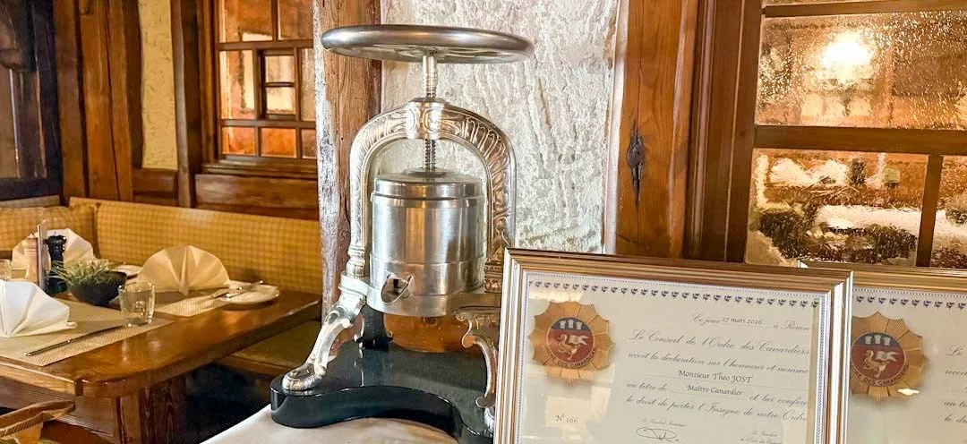 Enten aus der Presse „Rouenaise“